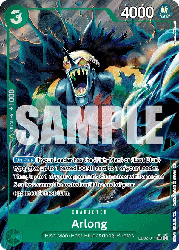 Arlong (Alternate Art) [Extra Booster: Anime 25th Collection] | Deep Dive Games St. Marys