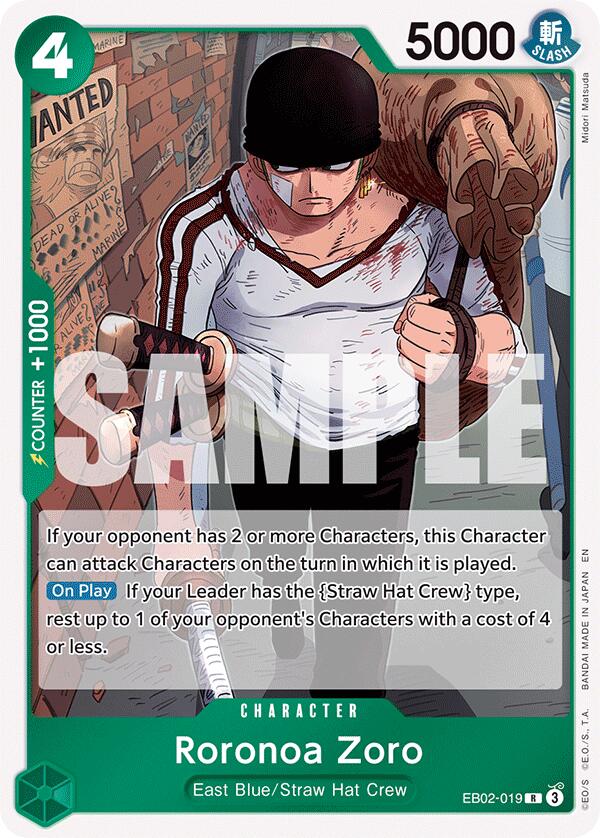 Roronoa Zoro [Extra Booster: Anime 25th Collection] | Deep Dive Games St. Marys