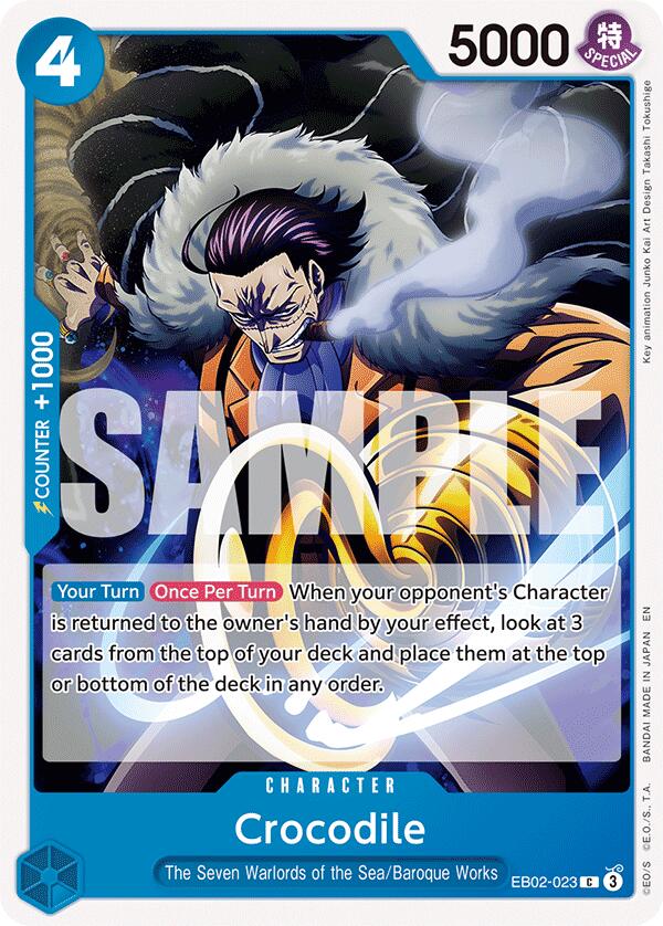 Crocodile [Extra Booster: Anime 25th Collection] | Deep Dive Games St. Marys