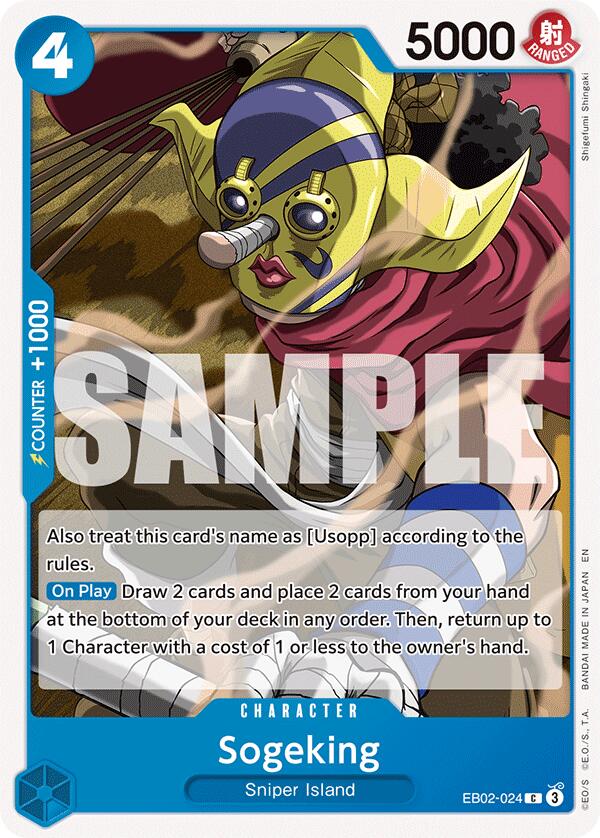 Sogeking [Extra Booster: Anime 25th Collection] | Deep Dive Games St. Marys