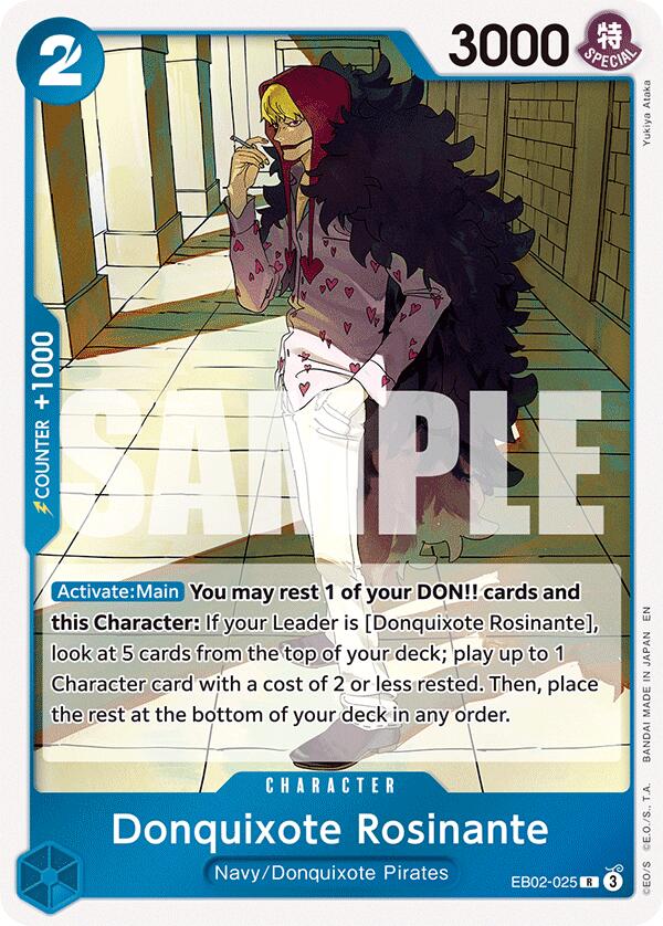 Donquixote Rosinante [Extra Booster: Anime 25th Collection] | Deep Dive Games St. Marys