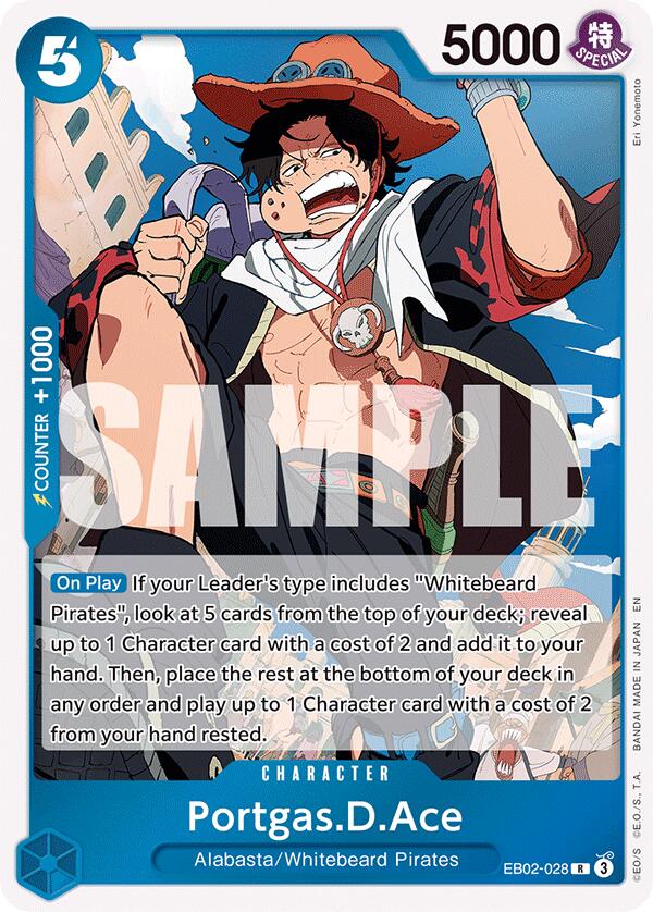 Portgas.D.Ace [Extra Booster: Anime 25th Collection] | Deep Dive Games St. Marys
