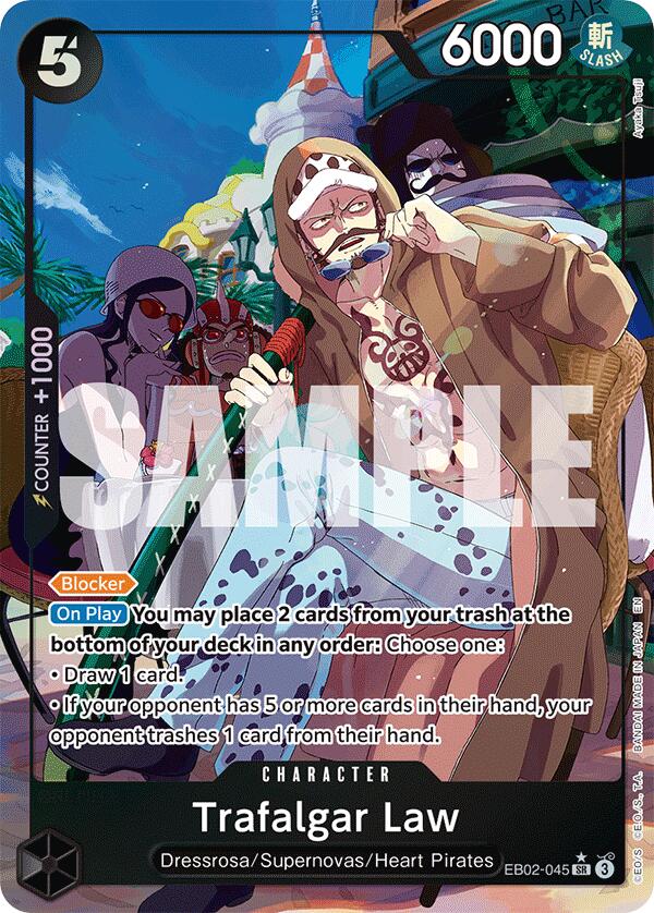 Trafalgar Law (Alternate Art) [Extra Booster: Anime 25th Collection] | Deep Dive Games St. Marys