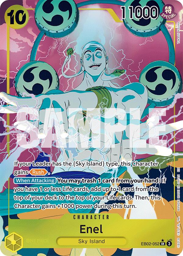 Enel (Alternate Art) [Extra Booster: Anime 25th Collection] | Deep Dive Games St. Marys