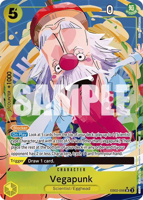Vegapunk (Alternate Art) [Extra Booster: Anime 25th Collection] | Deep Dive Games St. Marys