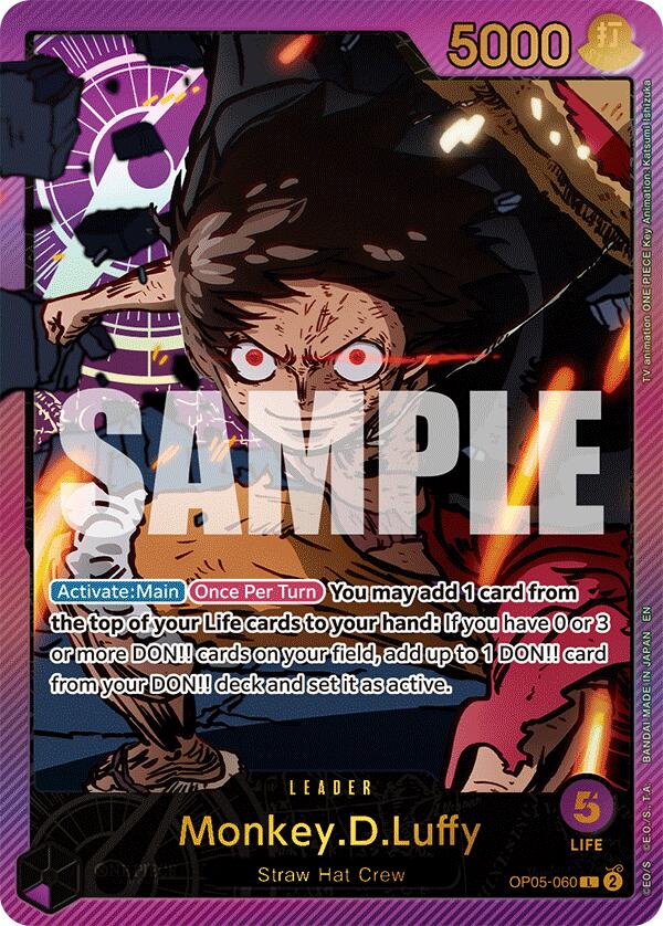 Monkey.D.Luffy (SPR) [Extra Booster: Anime 25th Collection] | Deep Dive Games St. Marys
