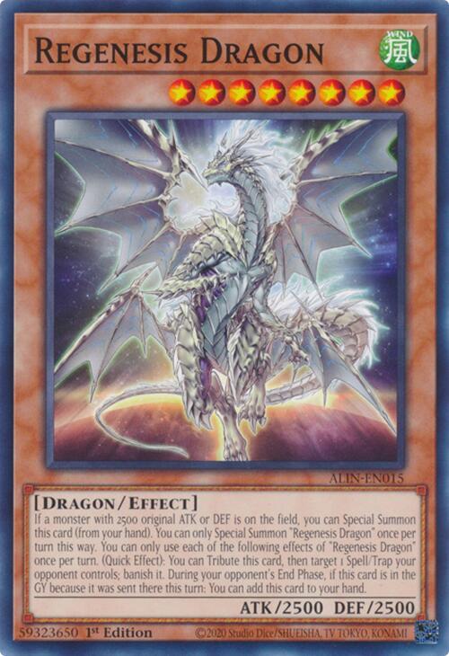Regenesis Dragon [ALIN-EN015] Common | Deep Dive Games St. Marys