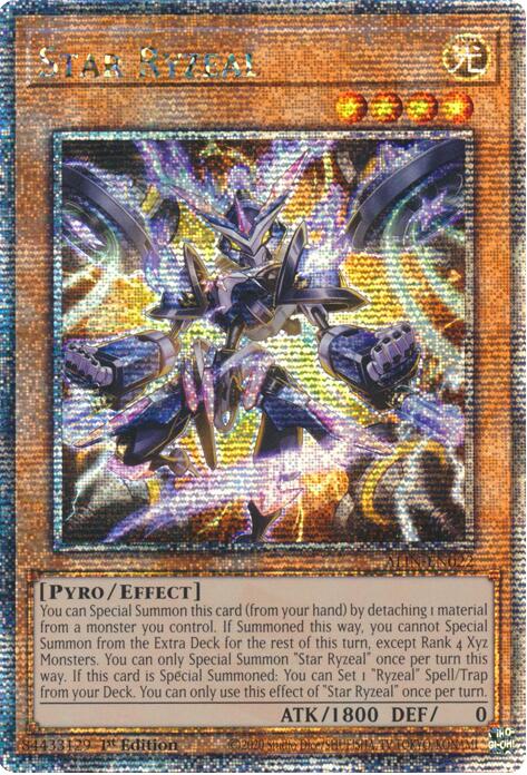 Star Ryzeal [ALIN-EN022] Quarter Century Secret Rare | Deep Dive Games St. Marys