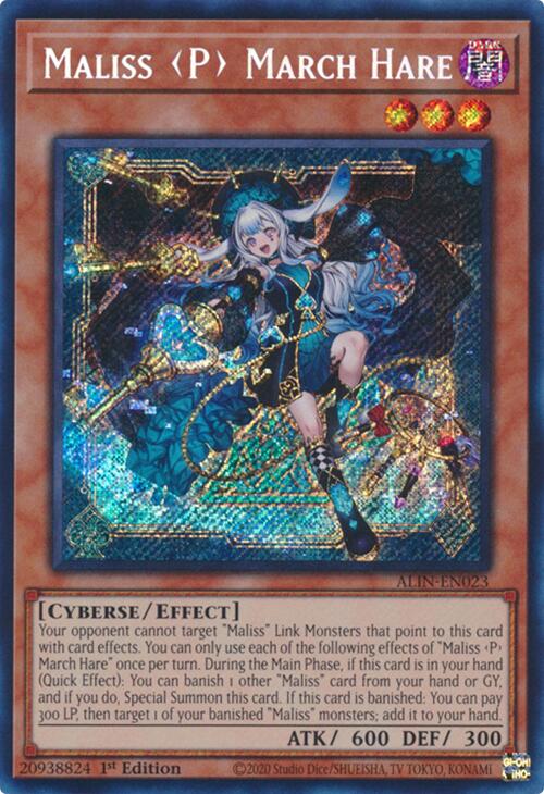 Maliss P March Hare [ALIN-EN023] Secret Rare | Deep Dive Games St. Marys