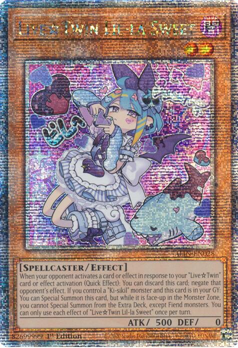 Live Twin Lil-la Sweet [ALIN-EN028] Quarter Century Secret Rare | Deep Dive Games St. Marys