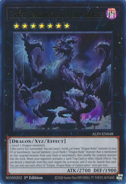 Eclipse, Dragon Ruler of Catastrophes [ALIN-EN048] Ultra Rare | Deep Dive Games St. Marys