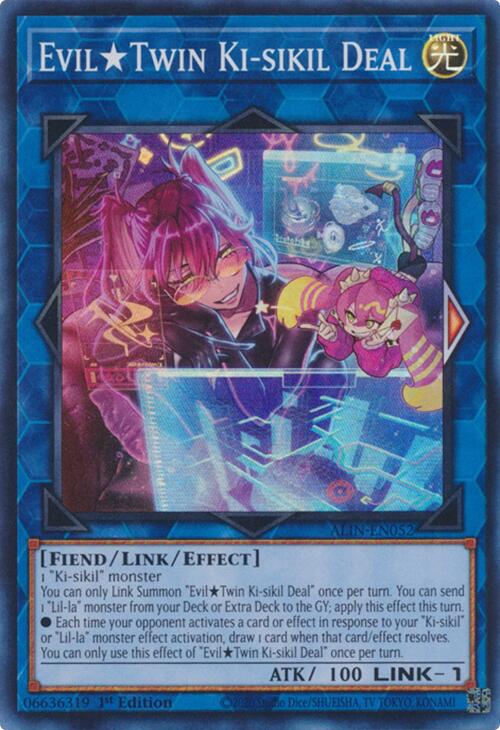 Evil Twin Ki-sikil Deal [ALIN-EN052] Super Rare | Deep Dive Games St. Marys