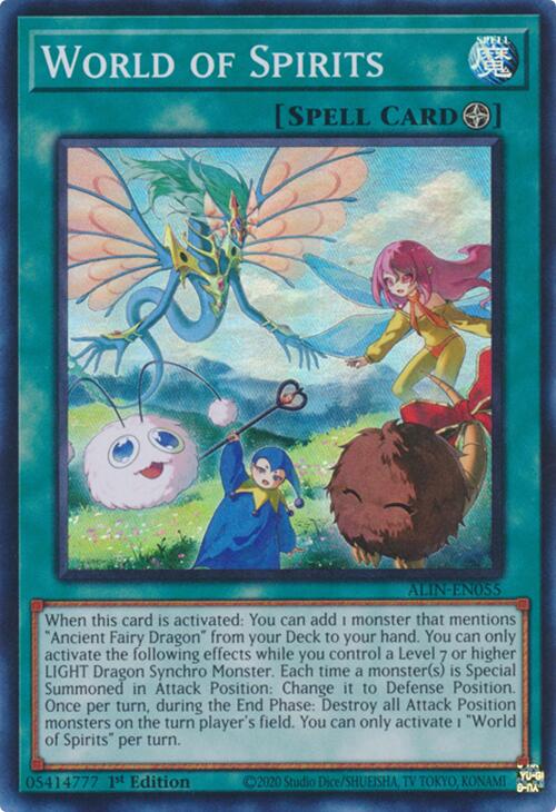 World of Spirits [ALIN-EN055] Super Rare | Deep Dive Games St. Marys