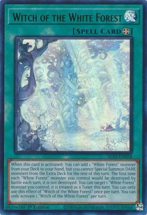 Witch of the White Forest [ALIN-EN058] Ultra Rare | Deep Dive Games St. Marys