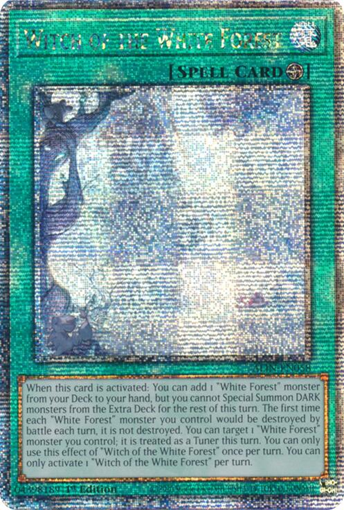 Witch of the White Forest [ALIN-EN058] Quarter Century Secret Rare | Deep Dive Games St. Marys