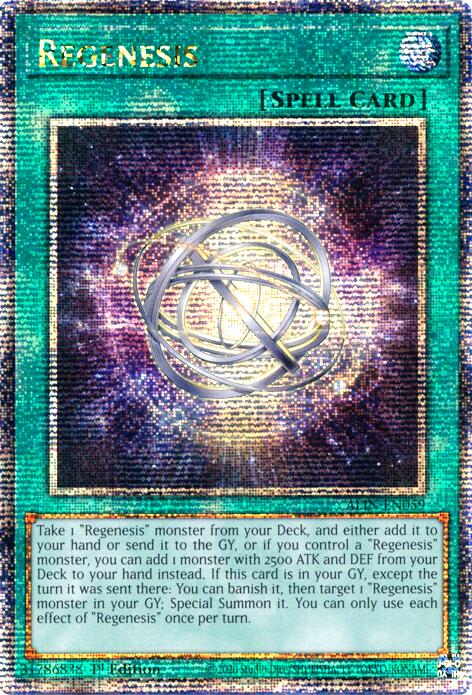 Regenesis [ALIN-EN059] Quarter Century Secret Rare | Deep Dive Games St. Marys
