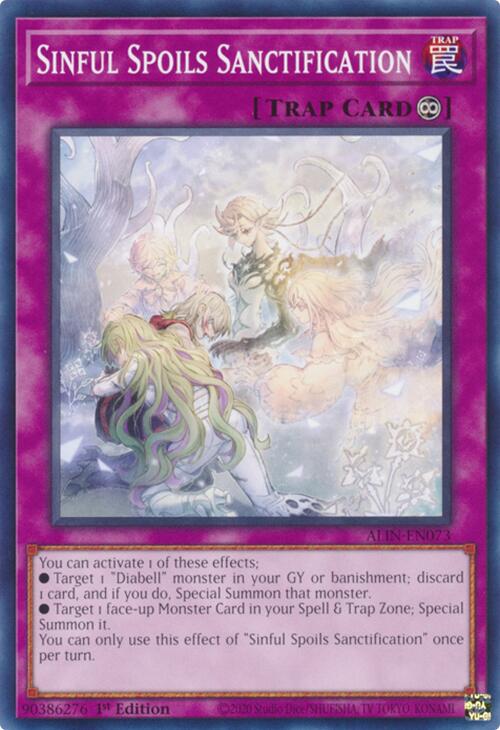Sinful Spoils Sanctification [ALIN-EN073] Common | Deep Dive Games St. Marys