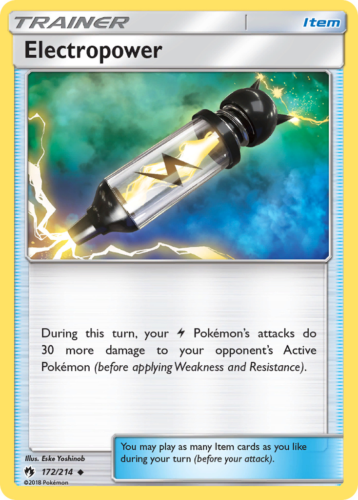 Electropower (172/214) [Sun & Moon: Lost Thunder] | Deep Dive Games St. Marys