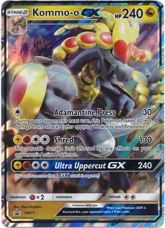 Kommo-o GX (SM71) (Jumbo Card) [Sun & Moon: Black Star Promos] | Deep Dive Games St. Marys