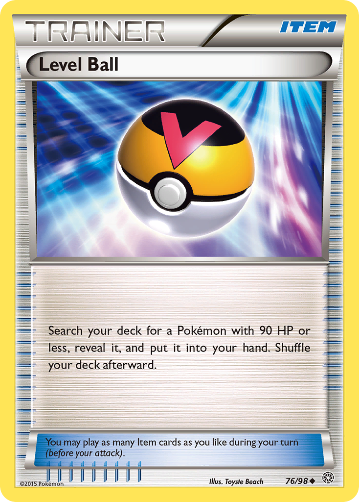 Level Ball (76/98) [XY: Ancient Origins] | Deep Dive Games St. Marys