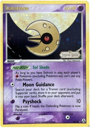Lunatone (20/92) (Stamped) [EX: Legend Maker] | Deep Dive Games St. Marys
