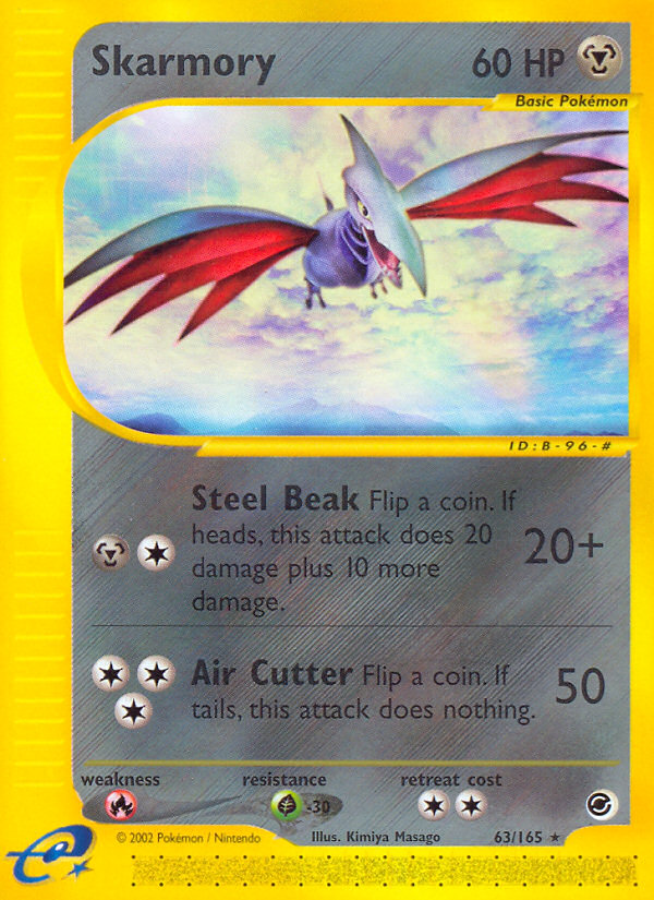 Skarmory (63/165) [Expedition: Base Set] | Deep Dive Games St. Marys