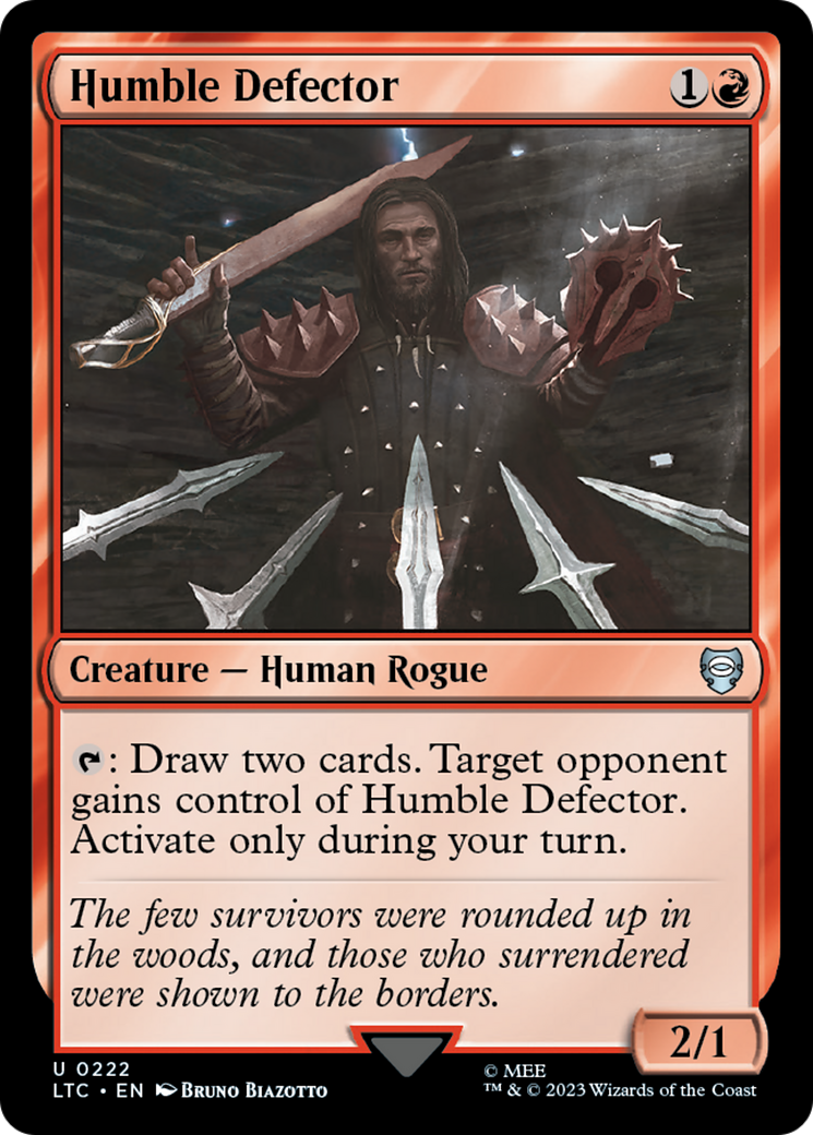 Humble Defector [The Lord of the Rings: Tales of Middle-Earth Commander] | Deep Dive Games St. Marys