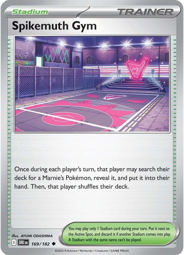 Spikemuth Gym (169/182) [Scarlet & Violet: Destined Rivals] | Deep Dive Games St. Marys