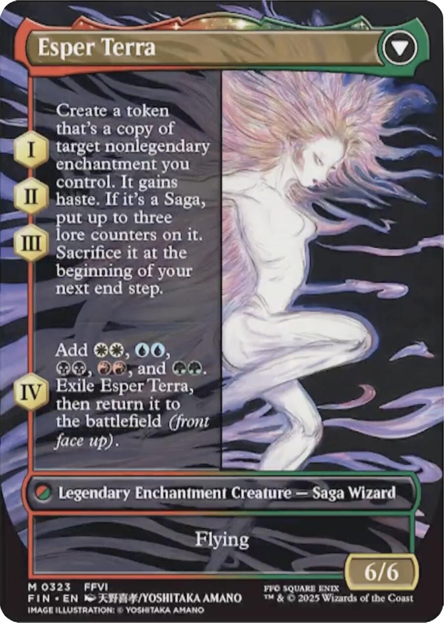 Terra, Magical Adept // Esper Terra (Borderless) [FINAL FANTASY] | Deep Dive Games St. Marys