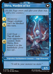 Jill, Shiva's Dominant // Shiva, Warden of Ice (Extended Art) [FINAL FANTASY] | Deep Dive Games St. Marys