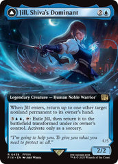 Jill, Shiva's Dominant // Shiva, Warden of Ice (Extended Art) [FINAL FANTASY] | Deep Dive Games St. Marys