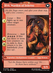 Clive, Ifrit's Dominant // Ifrit, Warden of Inferno (Extended Art) [FINAL FANTASY] | Deep Dive Games St. Marys
