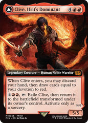 Clive, Ifrit's Dominant // Ifrit, Warden of Inferno (Extended Art) [FINAL FANTASY] | Deep Dive Games St. Marys