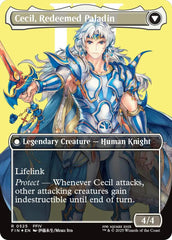 Cecil, Dark Knight // Cecil, Redeemed Paladin (Borderless) (Surge Foil) [FINAL FANTASY] | Deep Dive Games St. Marys