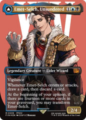 Emet-Selch, Unsundered // Hades, Sorcerer of Eld (Borderless) (Surge Foil) [FINAL FANTASY] | Deep Dive Games St. Marys