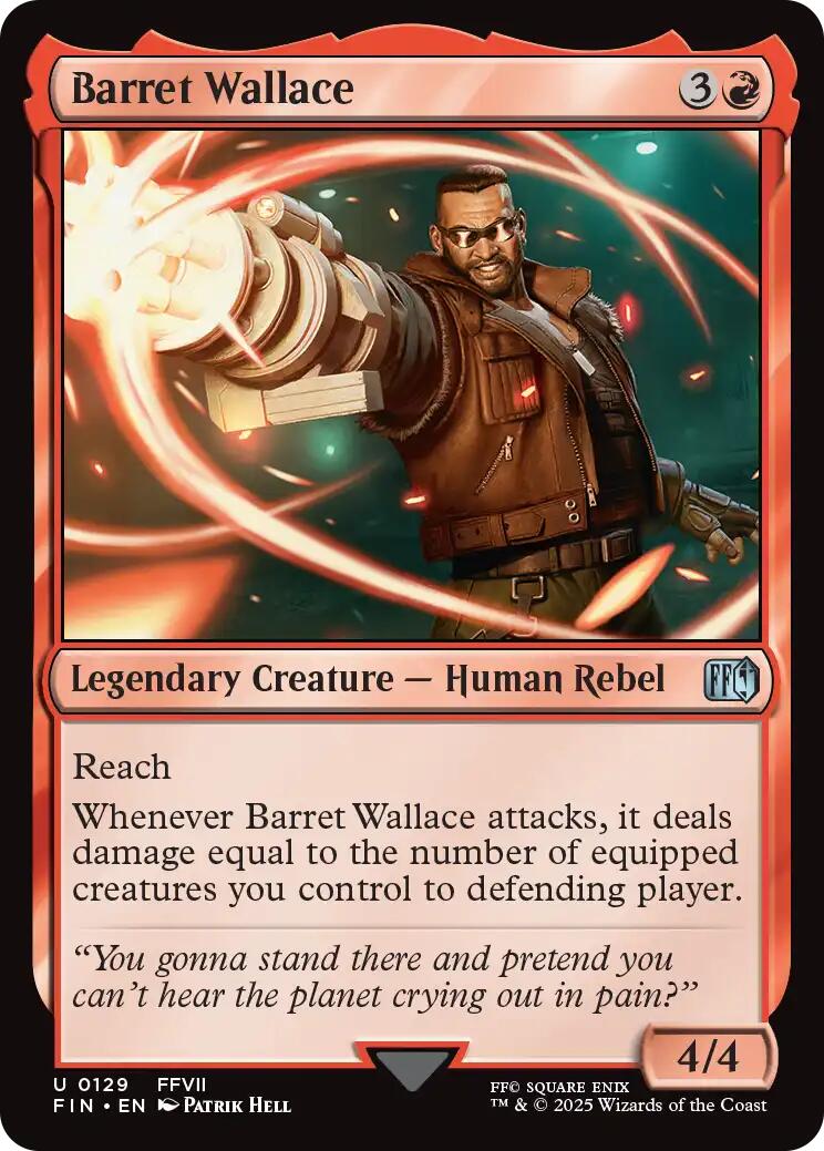 Barret Wallace [FINAL FANTASY] | Deep Dive Games St. Marys
