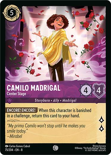 Camilo Madrigal - Center Stage (75/204) [Reign of Jafar] | Deep Dive Games St. Marys
