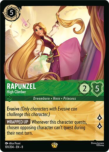 Rapunzel - High Climber (101/204) [Reign of Jafar] | Deep Dive Games St. Marys
