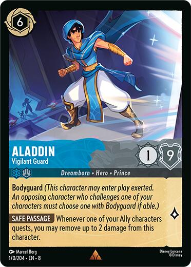 Aladdin - Vigilant Guard (170/204) [Reign of Jafar] | Deep Dive Games St. Marys
