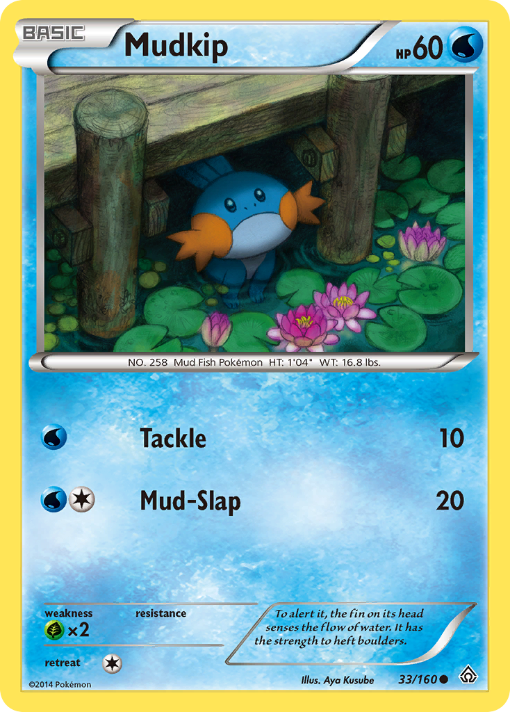 Mudkip (33/160) [XY: Primal Clash] | Deep Dive Games St. Marys