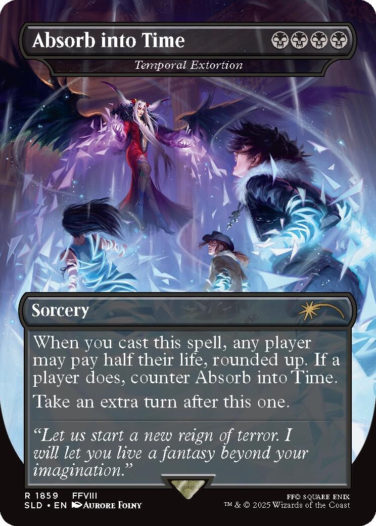Absorb into Time - Temporal Extortion [Secret Lair Drop Series] | Deep Dive Games St. Marys