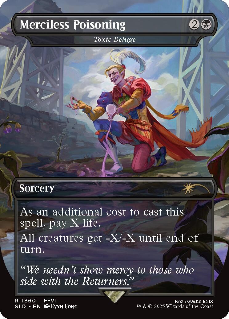 Merciless Poisoning - Toxic Deluge [Secret Lair Drop Series] | Deep Dive Games St. Marys