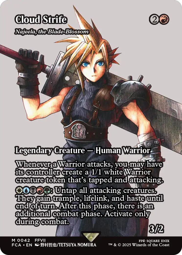 Cloud Strife - Najeela, the Blade-Blossom (Showcase) [FINAL FANTASY : Through the Ages] | Deep Dive Games St. Marys