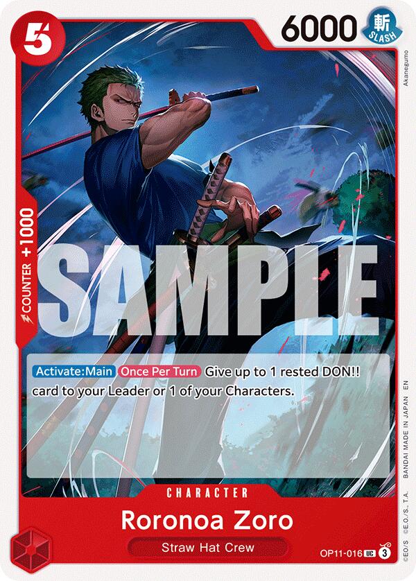 Roronoa Zoro [A Fist of Divine Speed] | Deep Dive Games St. Marys