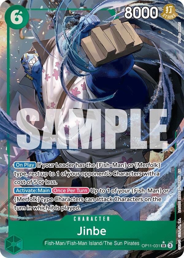 Jinbe (031) (Alternate Art) [A Fist of Divine Speed] | Deep Dive Games St. Marys