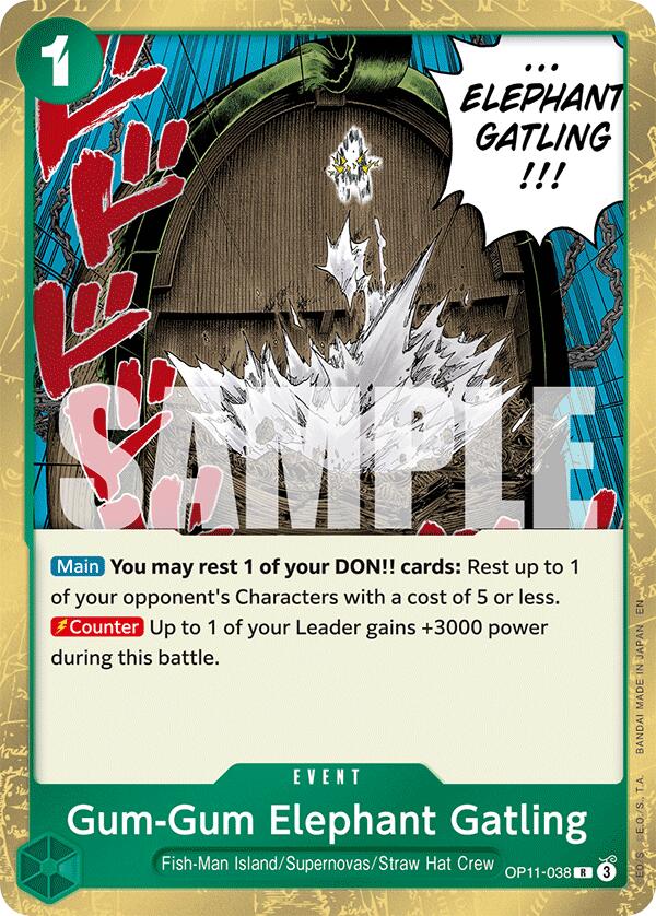 Gum-Gum Elephant Gatling [A Fist of Divine Speed] | Deep Dive Games St. Marys
