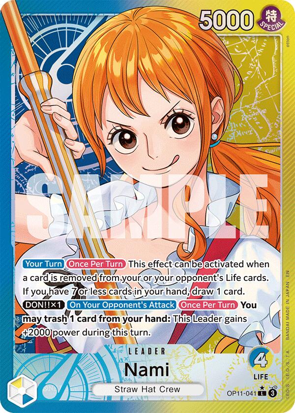 Nami (041) (Alternate Art) [A Fist of Divine Speed] | Deep Dive Games St. Marys