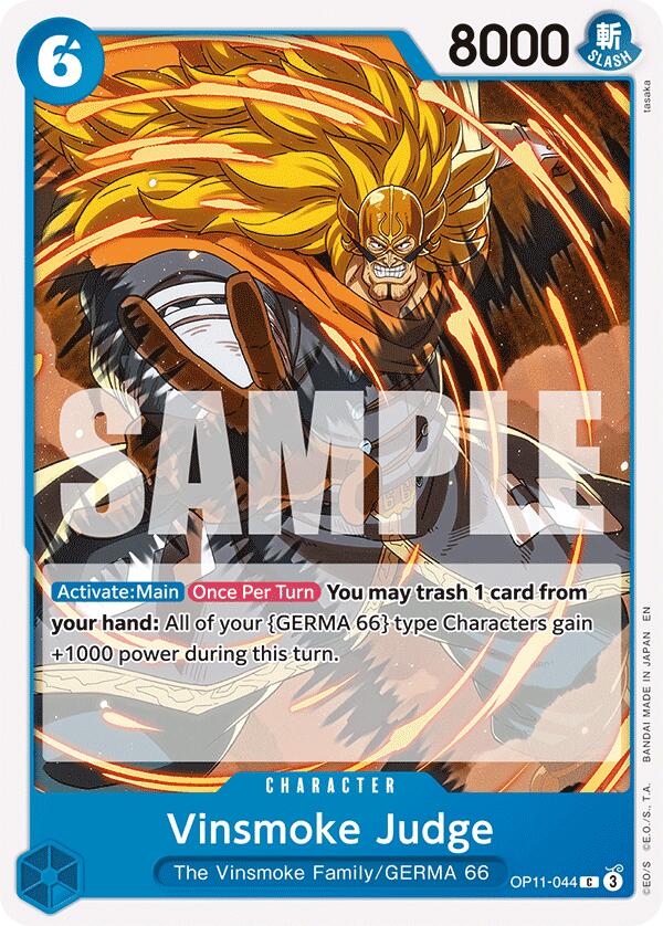Vinsmoke Judge [A Fist of Divine Speed] | Deep Dive Games St. Marys