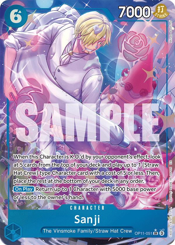 Sanji (Alternate Art) [A Fist of Divine Speed] | Deep Dive Games St. Marys