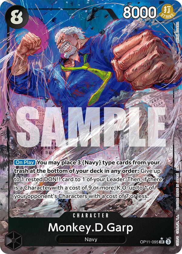 Monkey.D.Garp (Alternate Art) [A Fist of Divine Speed] | Deep Dive Games St. Marys